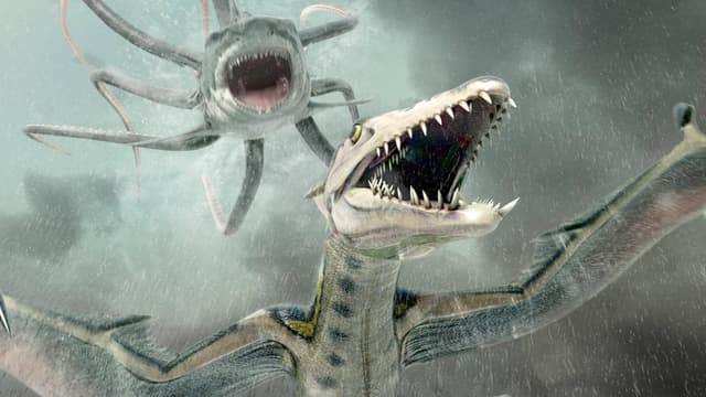 Sharktopus Contra Pteracuda assista online