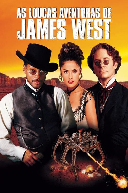 As Loucas Aventuras de James West poster