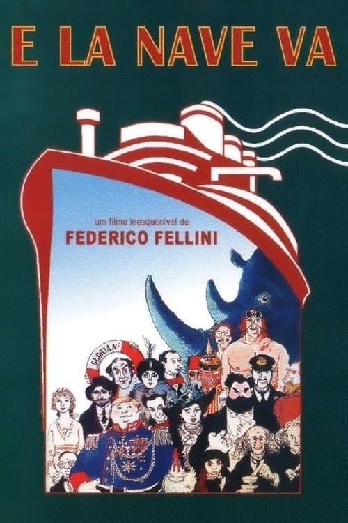 E la Nave Va poster