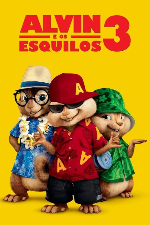 Alvin e os Esquilos 3 poster