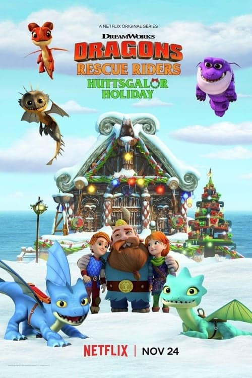 Dragões: Equipe de Resgate: Dia de festa em Huttsgalor poster