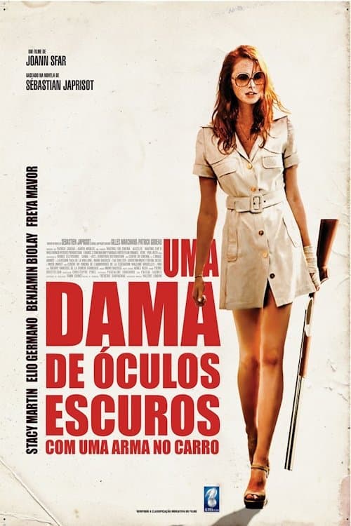 Uma Dama de Óculos Escuros Com uma Arma no Carro poster