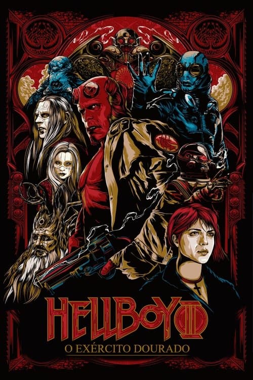 Hellboy II: O Exército Dourado poster