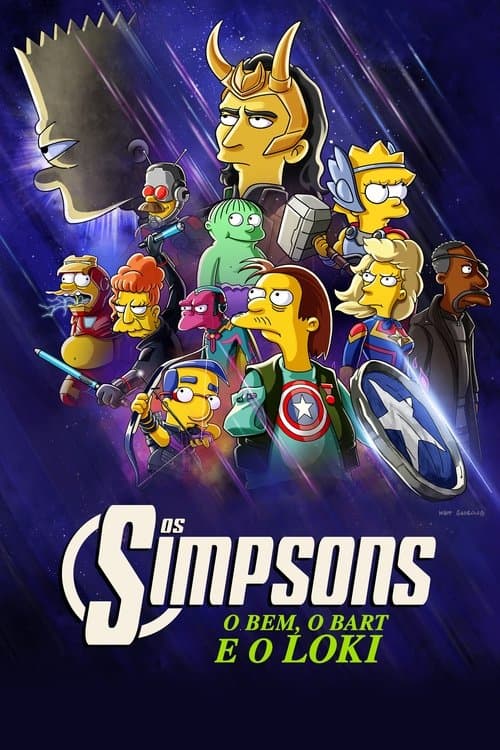 Os Simpsons: O Bem, o Bart e o Loki poster