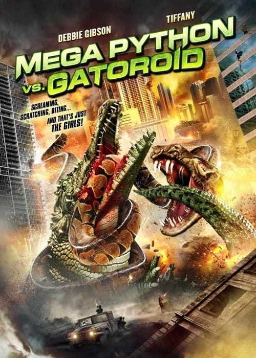 Mega Pítons vs Jacarés Gigantes poster