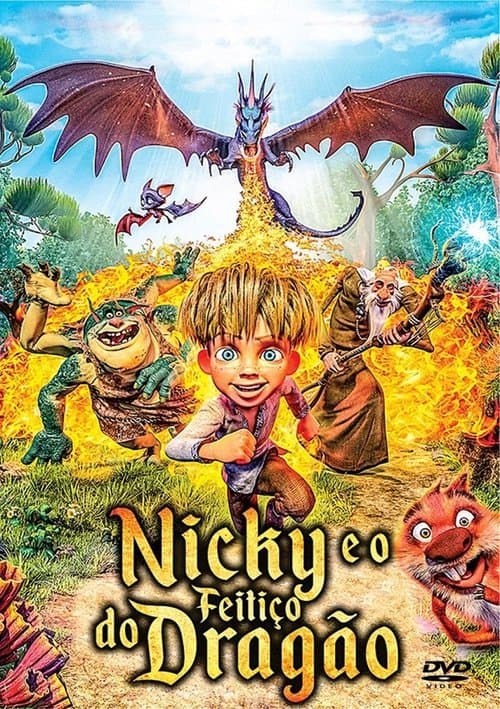 Nicky e o Feitiço do Dragão poster