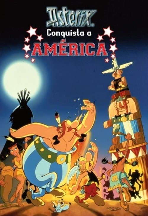 Asterix Conquista a América poster