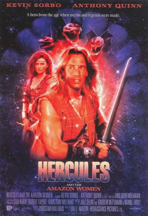 Hércules e as Amazonas poster