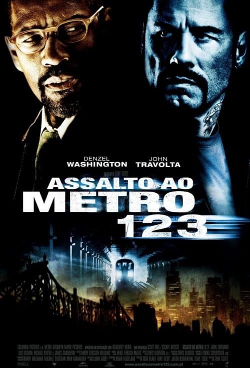 O Sequestro do Metrô 1 2 3 poster