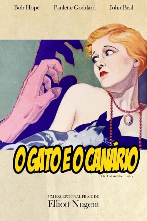 O Gato e o Canário poster