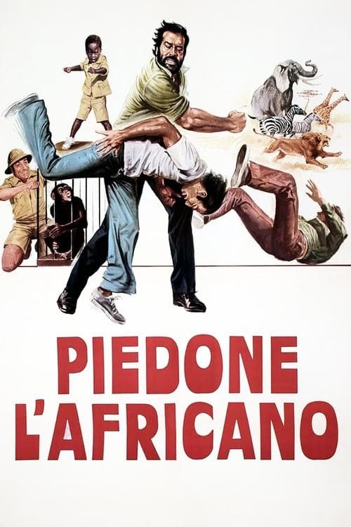 Piedone l'africano poster