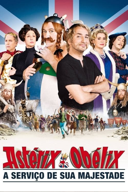 Astérix e Obélix: A Serviço de sua Majestade poster