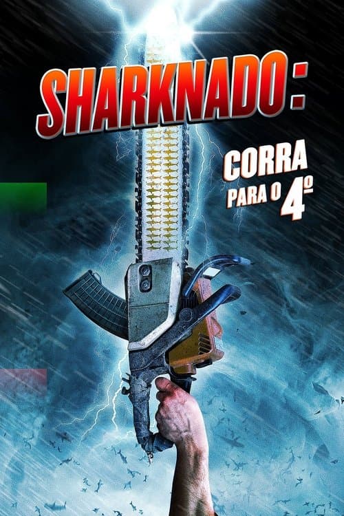 Sharknado: Corra para o 4º poster