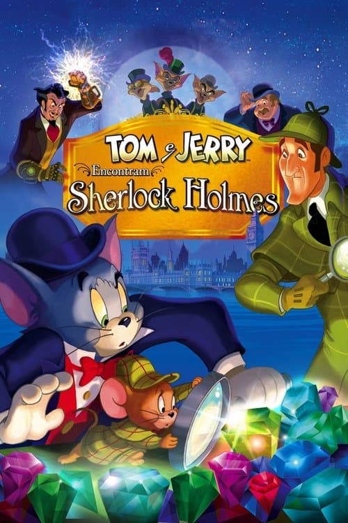 Tom & Jerry: Encontram Sherlock Holmes poster
