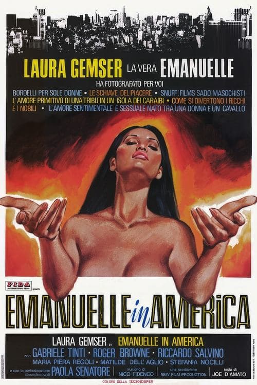 Emmanuelle na América poster