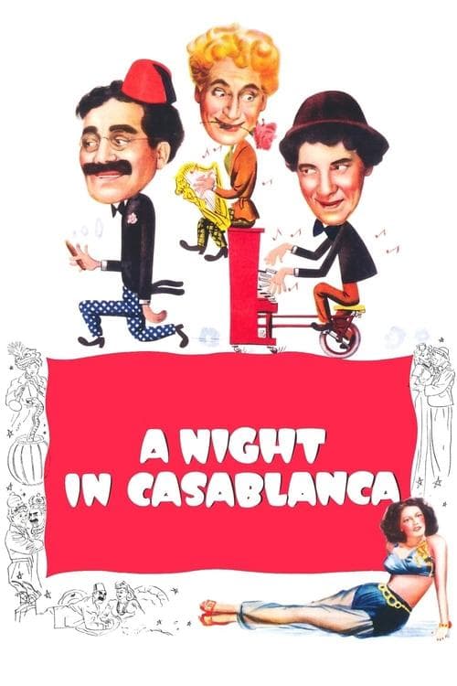 Uma Noite em Casablanca poster