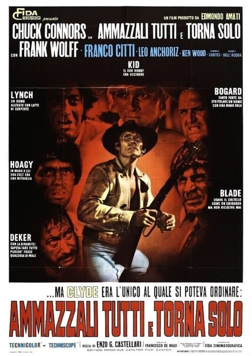 Ammazzali tutti e torna solo poster