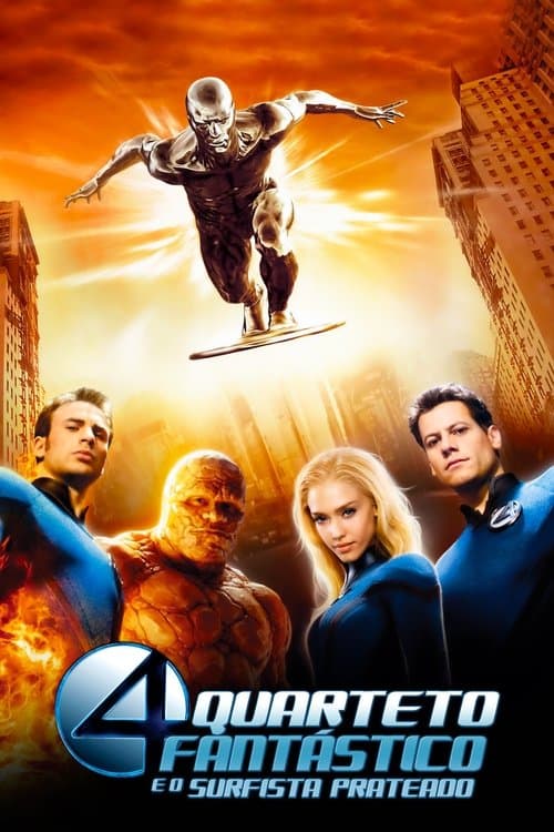 Quarteto Fantástico e o Surfista Prateado poster
