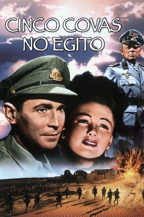 Cinco Covas no Egito poster
