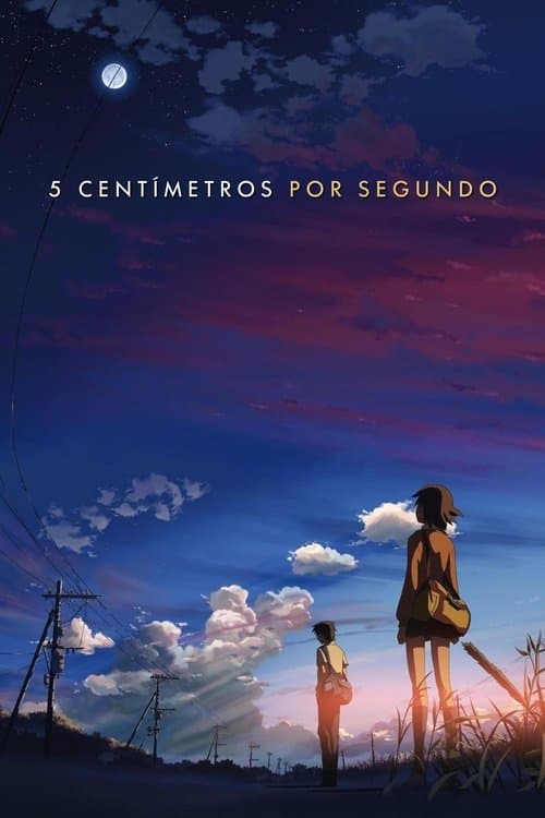 Cinco Centímetros por Segundo poster