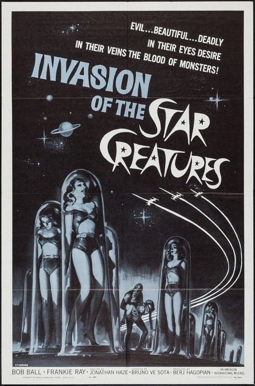 Invasão das Criaturas Estrelas poster