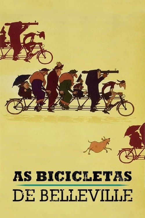 As Bicicletas de Belleville poster