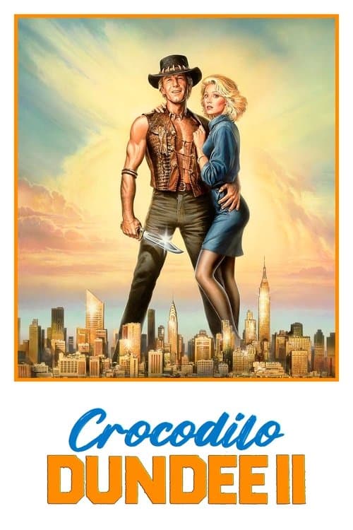 Crocodilo Dundee II poster