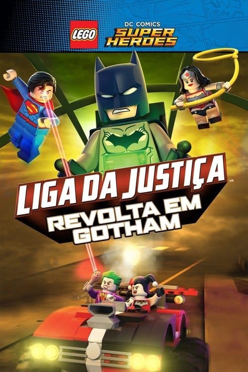 LEGO Super Heroes: DC Liga da Justiça - Revolta em Gotham poster