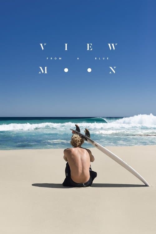 Vista de uma Lua Azul poster