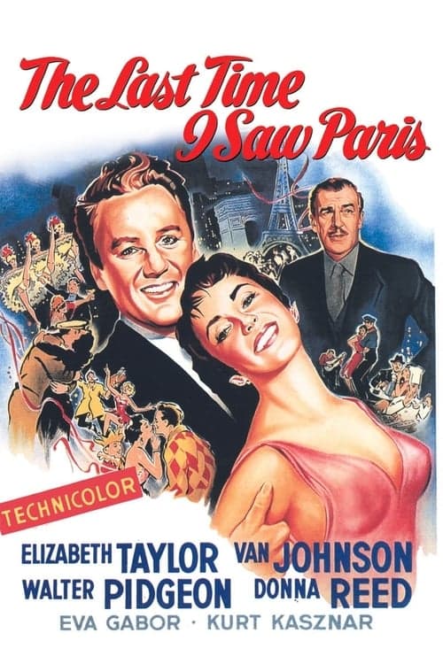 A Última Vez Que Vi Paris poster