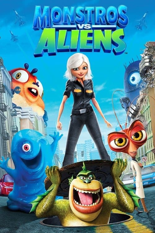 Monstros vs Alienígenas poster