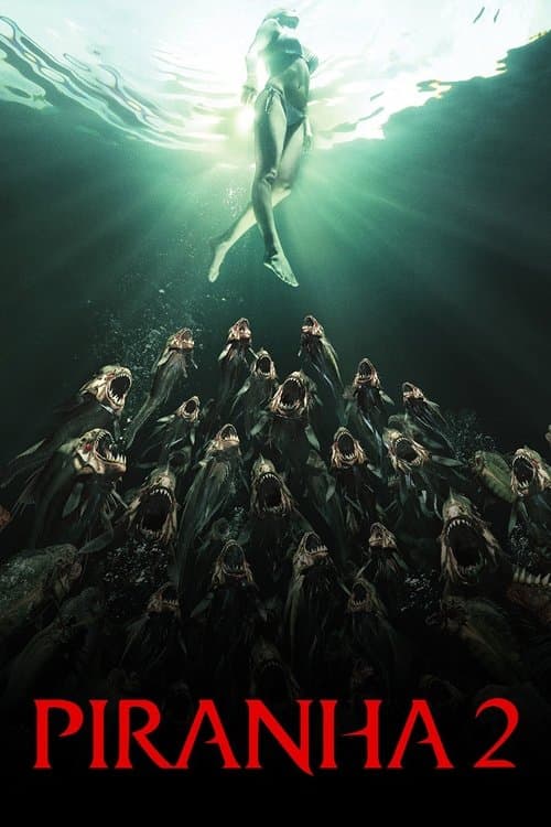 Piranha 2 poster