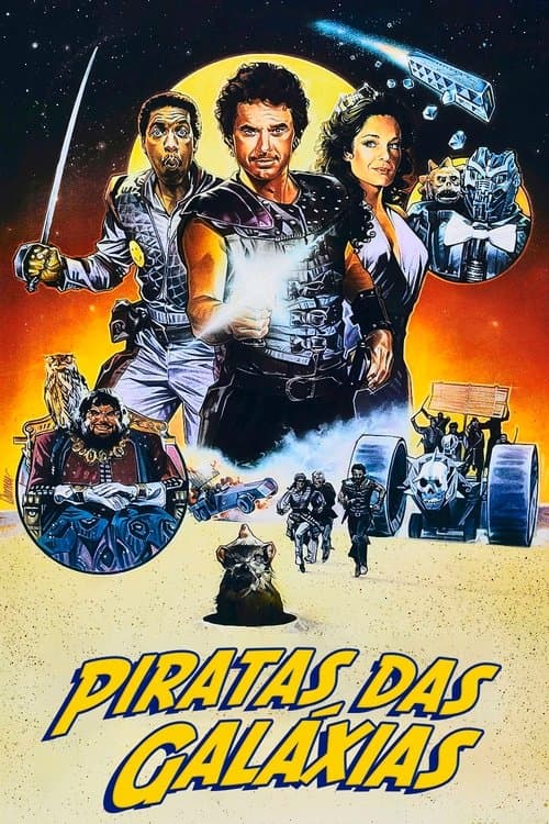 Piratas das Galáxias poster
