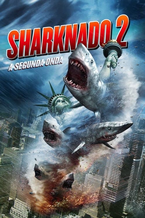Sharknado 2: A Segunda Onda poster
