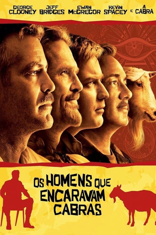Os Homens Que Encaravam Cabras poster