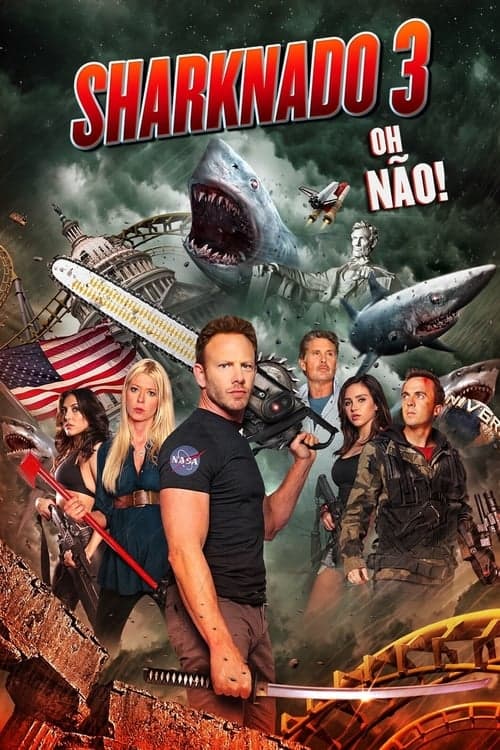 Sharknado 3: Oh, Não! poster