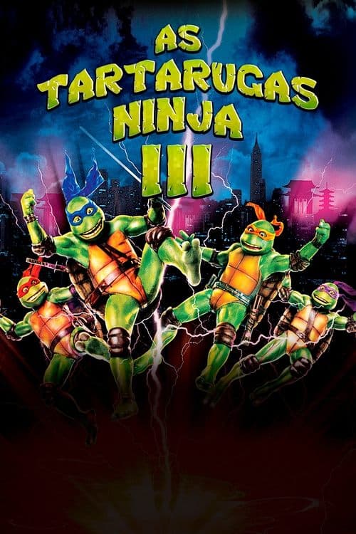 As Tartarugas Ninja III poster