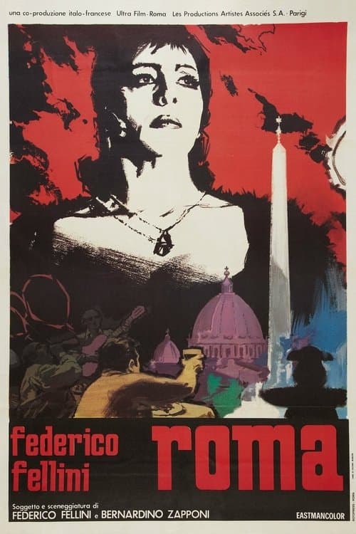 Roma de Fellini poster