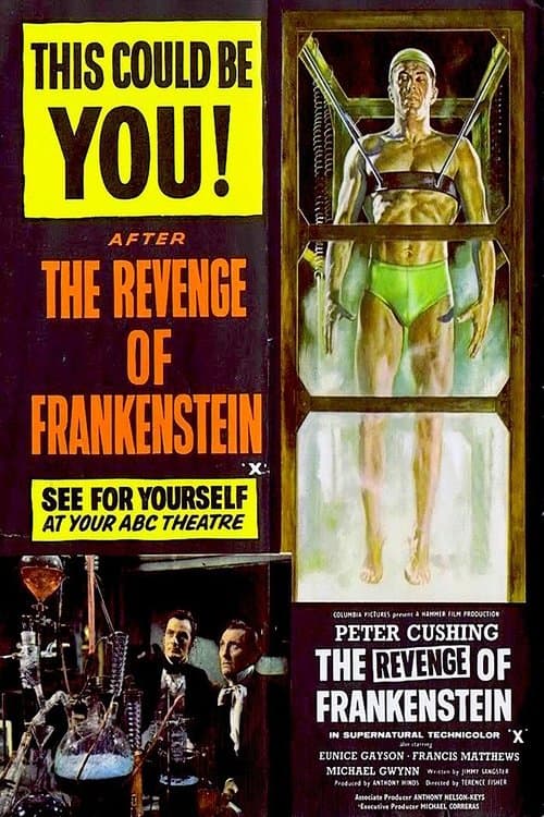 A Vingança de Frankenstein poster
