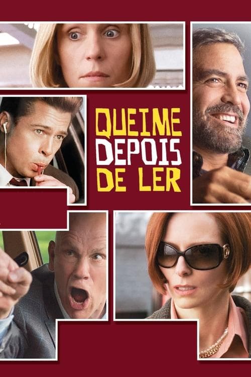 Queime Depois de Ler poster