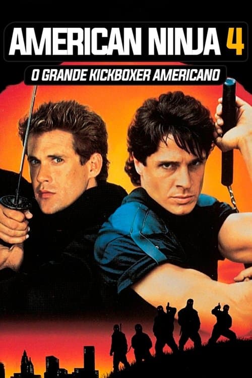 American Ninja 4: O Grande Kickboxer Americano poster