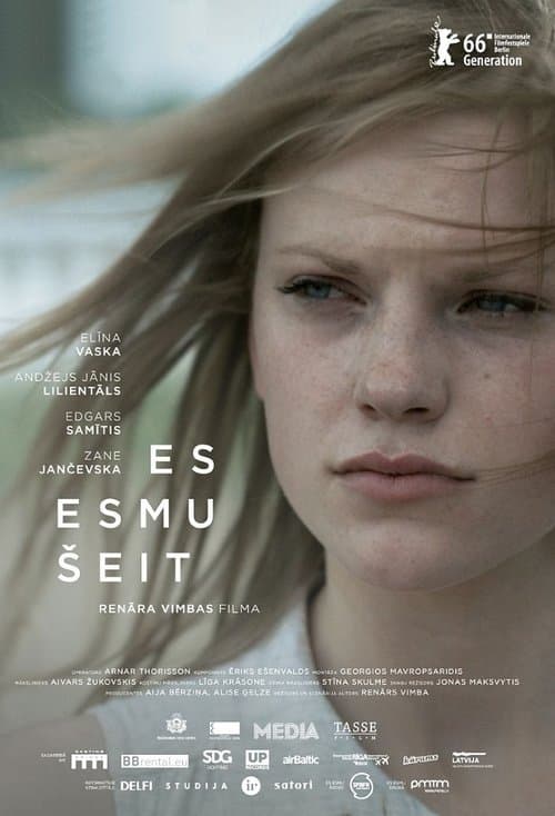 Es esmu šeit poster