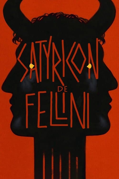 Satyricon de Fellini poster
