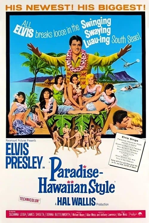 No Paraíso do Havaí poster