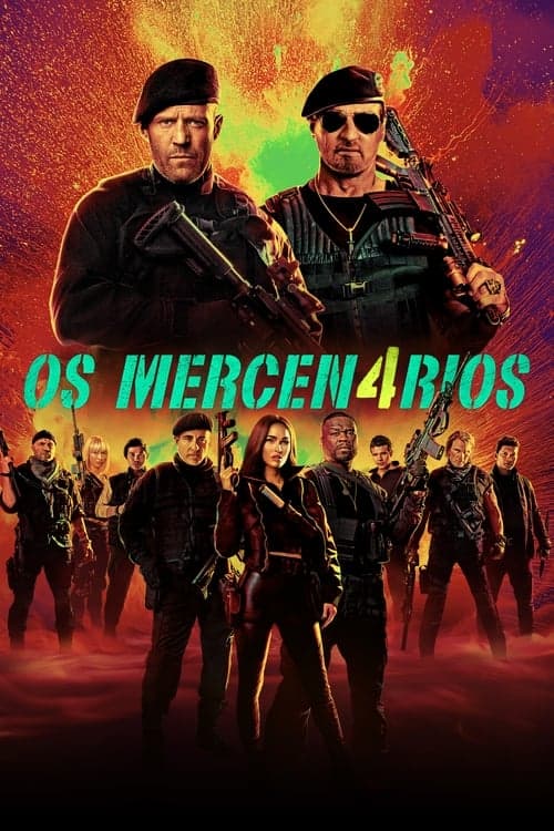 Os Mercenários 4 poster