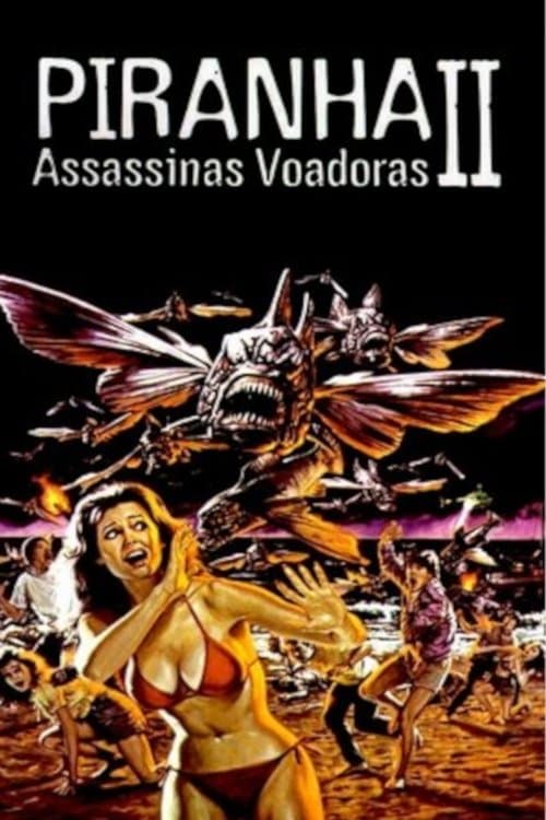 Piranhas 2: Assassinas Voadoras poster