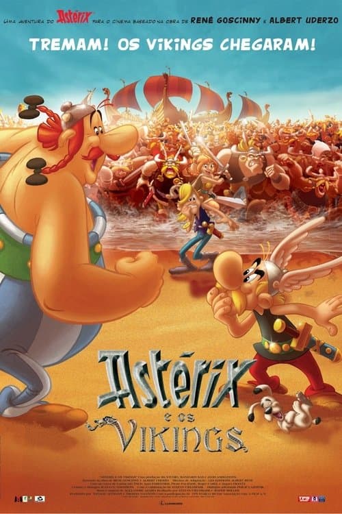 Asterix e os Vikings poster