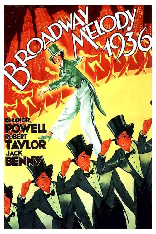 Melodia da Broadway de 1936 poster