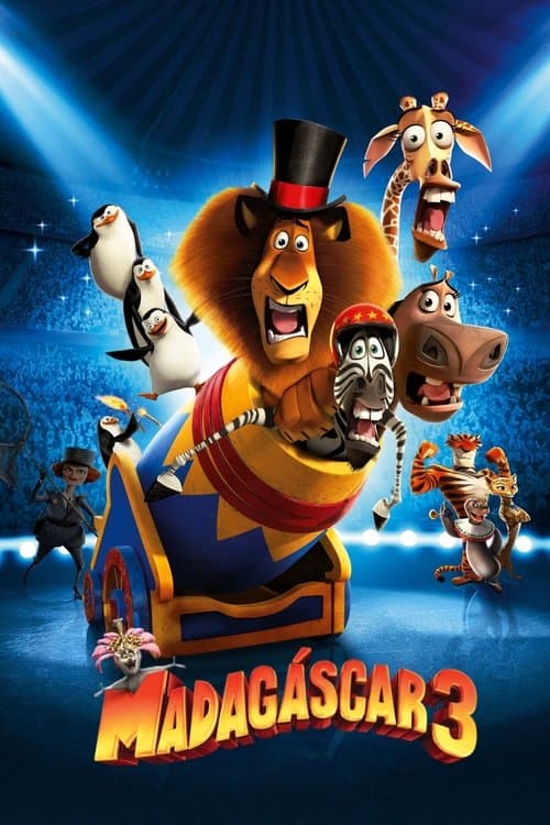 Madagascar 3: Os Procurados poster